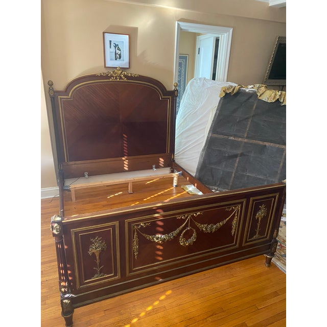 1920s Louis XVI Style Full Size Bedframe For Sale - Image 13 of 13