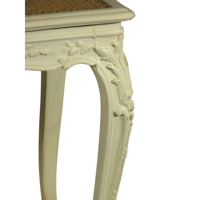 Paint 19th Century French Painted Bench For Sale - Image 7 of 9