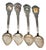 Silver Spoons, Set of 4 For Sale