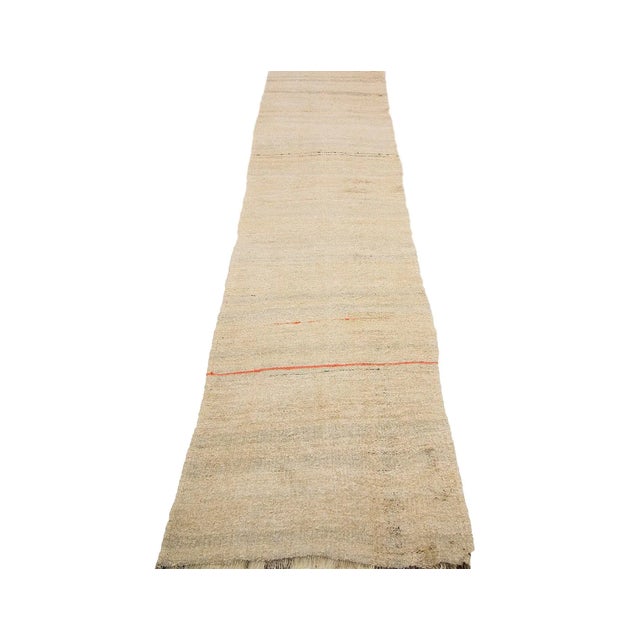 Handwoven vintage hemp kilim rug from Yozgat region of Turkey. Approximately 50-60 years old. In very good condition.