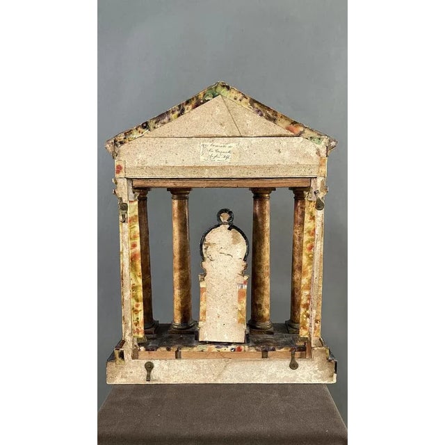 Neoclassical Grand Tour Commemorative Temple, 1810s For Sale - Image 11 of 12