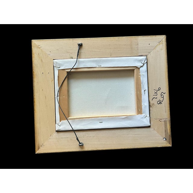 Vintage Fountain Landscape Portrait For Sale - Image 4 of 4