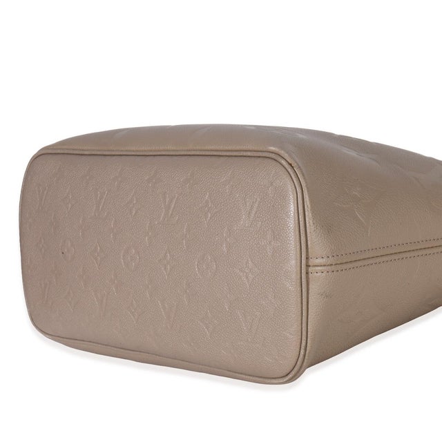 Animal Skin Turtledove Giant Monogram Empreinte Neverfull MM For Sale - Image 7 of 8