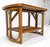 Bamboo Rattan Side End Table Mid Century Modern c1970s White Laminate Top MINT For Sale - Image 9 of 16