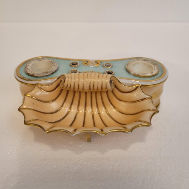 Inkwell or Writing Set in Porcelain by Jacob Petit, France, 19th Century For Sale - Image 13 of 18