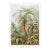 Botanical Art Print Reproduction, Vintage Fern and Palm Tree Illustration, 32" X 48" For Sale