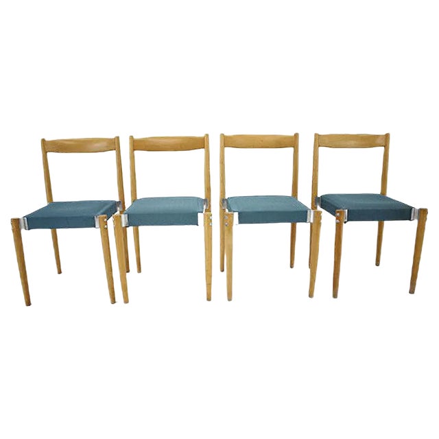 Dining Chairs by Miroslav Navratil, 1970s, Set of 4 For Sale