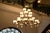 Art Deco Chandelier with Alabaster Bowls and Illuminated Cones, 1990s For Sale - Image 3 of 18