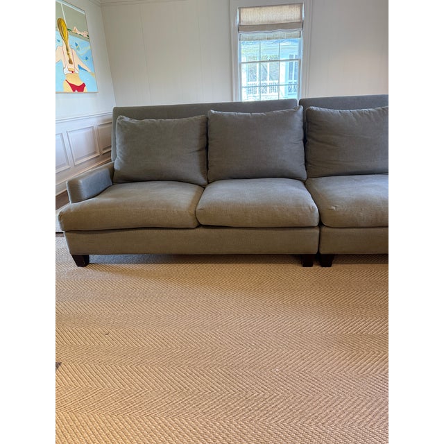 Early 21st Century Three Piece Sectional by Lee For Sale - Image 5 of 6