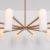 Odyssey Round LG Brass Hanging Light by Schwung For Sale - Image 6 of 7