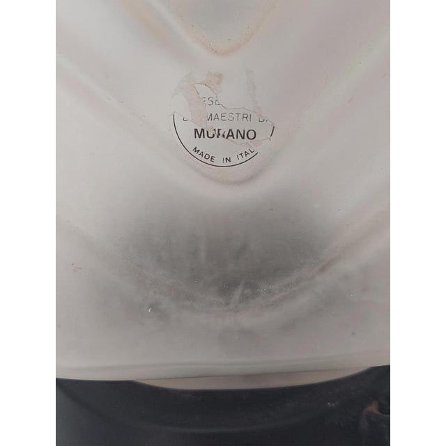 1950s Murano Glass Table Lamp from Mazzega, 1950s For Sale - Image 5 of 12