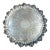 20th Century English Silverplate Rococo Revival Salver Tray by Ellis Barker For Sale