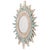 Early 21st Century Turquoise Resin and Silver Leaf Convex Mirror in the Manner of Line Vautrin For Sale - Image 5 of 7