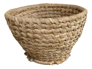 French Wicker Basket, 1940s