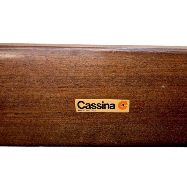 Wood Vintage Folding Dining Table by Afra & Tobia Scarpa for Cassina For Sale - Image 7 of 18