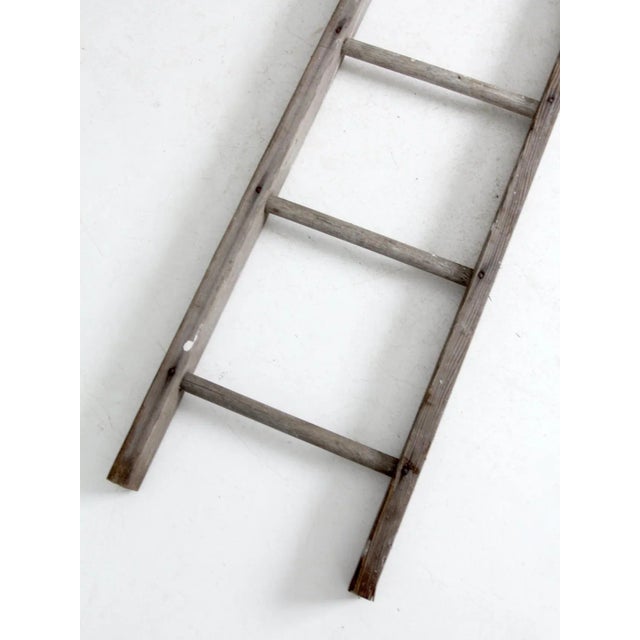 Wood Antique Picking Ladder For Sale - Image 7 of 12