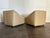 Vintage 1980's Post Modern Leather Lounge Chairs For Sale - Image 10 of 12