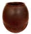 Exquisite Japanese Hand Carved Wood Ikebana Vase, Signed For Sale - Image 4 of 7