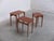 Nesting Tables in Teak and Oak by Svend Åge Madsen, 1960s, Set of 3 For Sale - Image 12 of 16