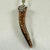 English Stag Horn & Sterling Silver Green Man Face Letter Opener For Sale In Philadelphia - Image 6 of 12