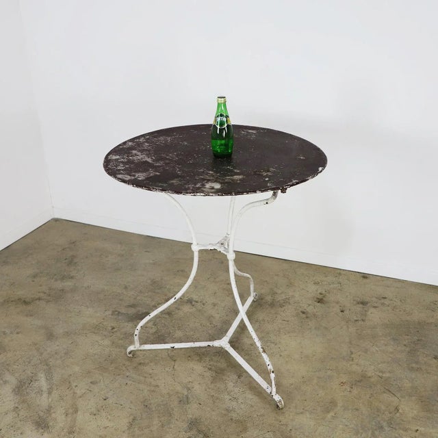 1920s 1920s French Bistro Table For Sale - Image 5 of 5