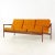 Mid-Century Modern Kofod Larsen for Selig Mid Century Walnut Sofa For Sale - Image 3 of 11