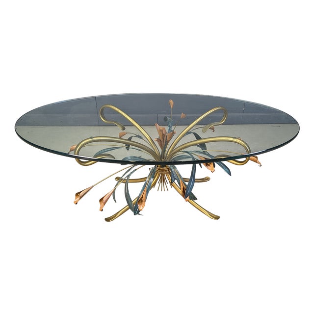 Florentine Coffee Table in the style of Hans Kögl, 1970s For Sale