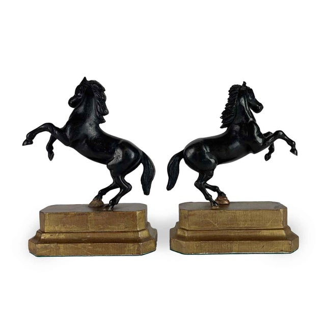 Grand Tour Horse Sculptures, Early 1800s, Bronzes, Set of 2 For Sale - Image 9 of 13