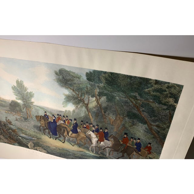 Vintage English Engraving Print after Richard Barrett Davis / Engraved F Bromley Removed from frame. Condition of print is...