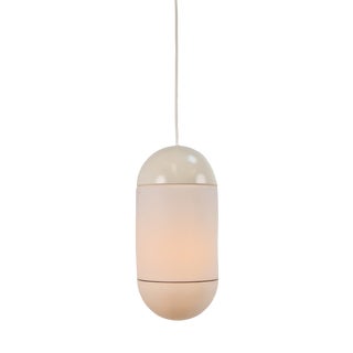 Vintage Pill Pendant Lamp in Milk Glass from Peill & Putzler, Germany, 1960s For Sale