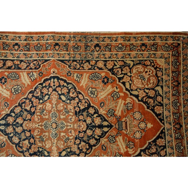 1910s Antique Tabriz Rug - 3'1" x 4'5" For Sale - Image 5 of 9