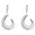 Natural Diamond 4.32cts Earring in 14k Gold For Sale In New York - Image 6 of 8