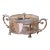 19th Century French Louis XVI Silver-Plated and Cut Crystal Sugar or Candy Bowl For Sale