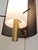 Opal Glass, Brass and Black Enamelled Metal Wall Lamp in the style of Stilnovo, Italy, 1960s For Sale - Image 14 of 18