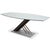Wood, Glass, and Metal Rosario Dining Table from Musterring = For Sale - Image 12 of 12