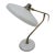 Mid-Century White Steel & Brass Table Lamp by Oscar Torlasco for Lumi, 1950s For Sale - Image 9 of 9