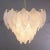 1990s Suspension Chandelier in Murano Glass Leaves Crystal Color, Italy, 1990s For Sale - Image 5 of 12