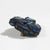 Black Line Vautrin Blue Mirrors and Black Talosel Brooch For Sale - Image 8 of 8