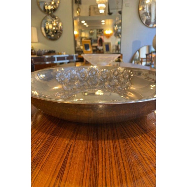 Silver Centerpiece with Floral Decorations, 1970 For Sale - Image 6 of 11