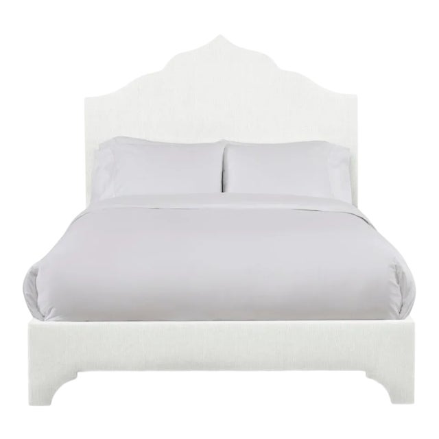 This listing is for the headboard only, and does not include the bedframe with the purchase. From Chairish's line of...