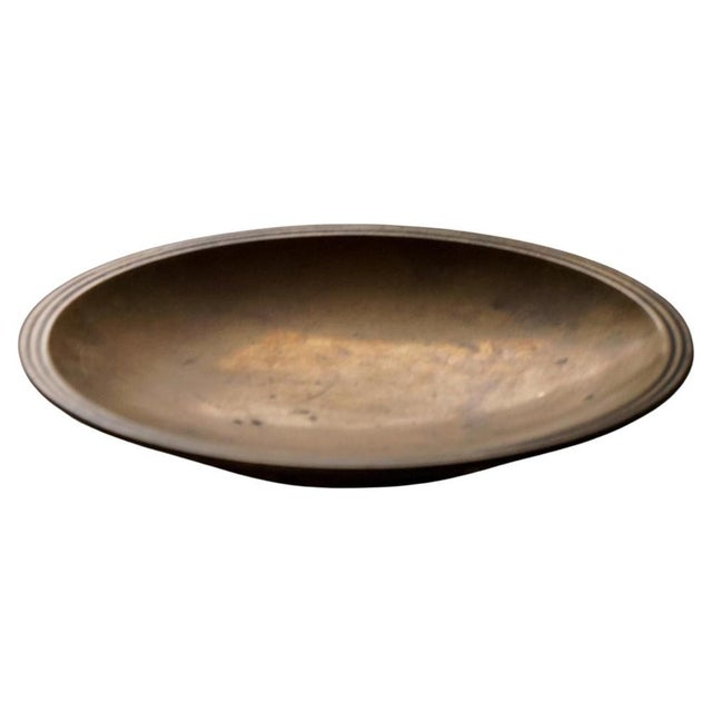 Danish Art Deco Patinated Bronze Bowl attributed to Just Andersen, Denmark, 1920s For Sale - Image 14 of 14