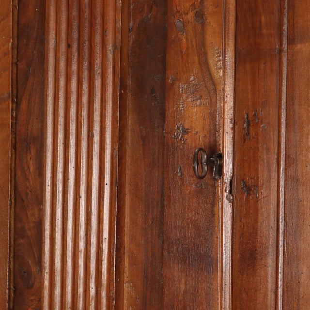 Large Two-Body Cabinet in Walnut For Sale - Image 5 of 14