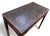 Coffee Dark Brown Console or Wine Table, 38.6" Inch Long For Sale - Image 8 of 8