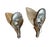 1930s 1930s Art Deco Wall Sconces With Batwing Slip Shades - a Pair For Sale - Image 5 of 10