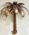 Pair of Maison Jansen Gilt Metal Palm Tree Sconces, France, 20th Century For Sale - Image 11 of 15