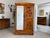 Swiss Pine Wardrobe with Mirror For Sale - Image 4 of 13