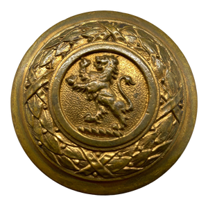 1920s Cast Brass Standing Lion Door Knob