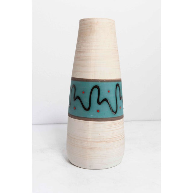 Large West German Ceramic Vase from Scheurich Keramik, 1950s For Sale - Image 9 of 10