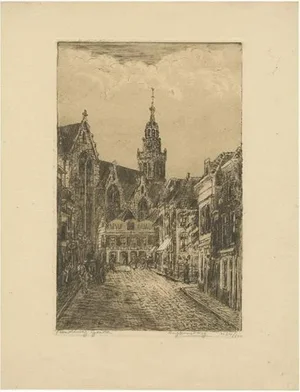Gouda in the Netherlands, 1900, Paper