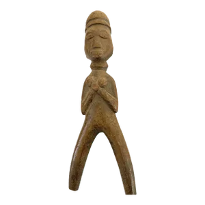 Superb /Unique Old Lobi Figural Sling Shot Burkina Faso African